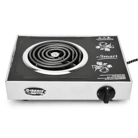 Force 2000W Electric G Coil Cooking Stove/Heater/(Chrome Plated) 2000W Cooktop