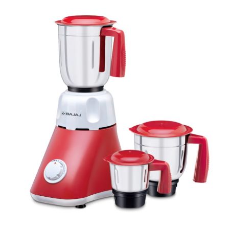 Bajaj Ruby Mixer Grinder 500 W, 3 Jar