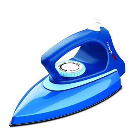 Bajaj Canvas Metallique Blue Dry Iron 1000W, Regular