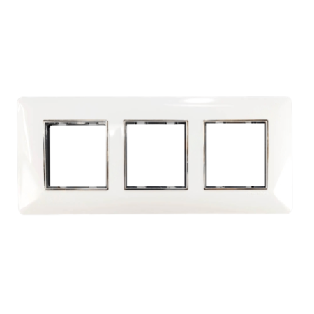 Greatwhite Fiana EVO White Chrome Plate 6 Modular (2×3)